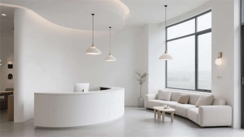 簡約自然，光影交融——合肥2000平民宿裝修設(shè)計效果圖