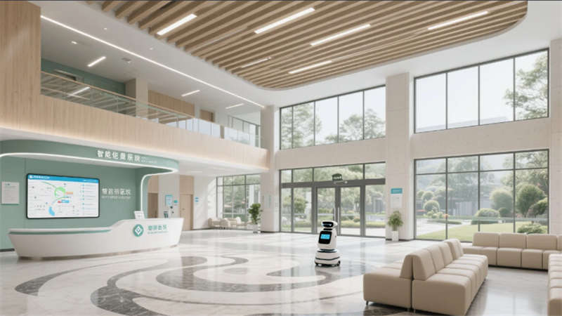 自然療愈，智慧交互——合肥現(xiàn)代化醫(yī)院空間裝修設(shè)計(jì)欣賞