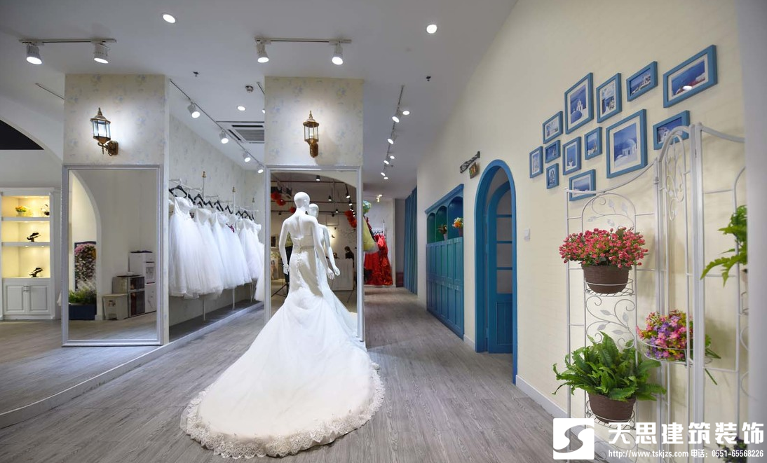 合肥店鋪裝修合肥最專業(yè)的裝修公司天思建筑裝飾給你2017合肥婚紗店裝修指南新的設計技巧