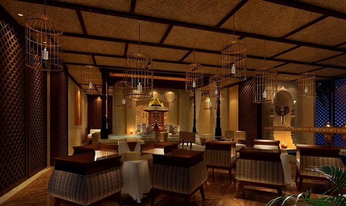 合肥500平方水療spa會(huì)所裝修設(shè)計(jì)效果