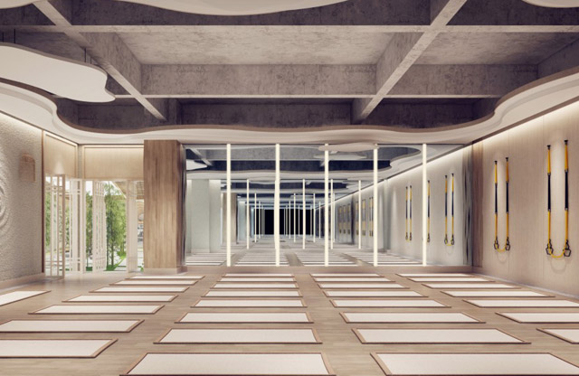 合肥會(huì)所裝修：嬋院瑜伽會(huì)所