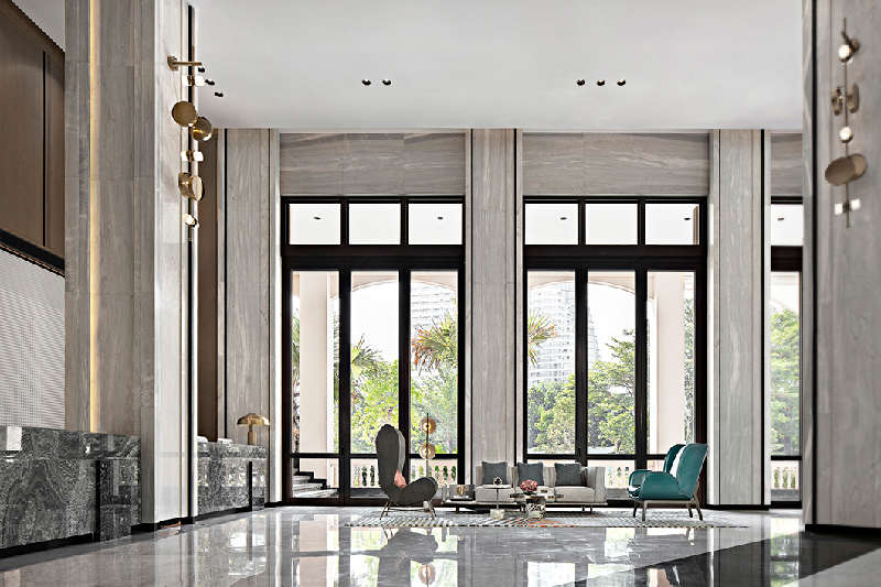 合肥酒店裝修|2.2萬(wàn)㎡ 度假酒店，藝術(shù)高級(jí)灰、超